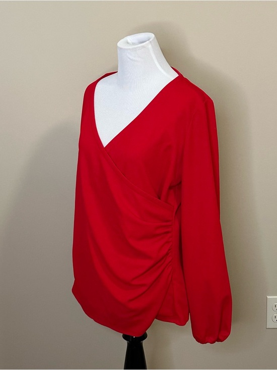 Talbots Wrap Top - Picture 3 of 5